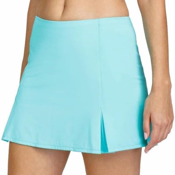 Tail Dresses & Skirts - Tail  Rare Tennis Skort Ocean Mist teal blue Box Pleat  sz LARGE  NEW